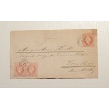 Letter 5 Kr. and evaluated with 2 times 5 Kr. , Tyssa