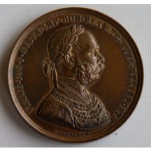 Bronzová medaile s Franz Josefem