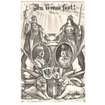 Franz Josef a Wilhelm, ženy v symbolech zemí