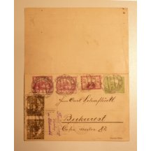 Correspondence card from Bukurest , extraordinary evaluation