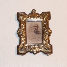 Miniaturní obraz s císařem Františka Josefa