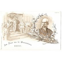 Dvojportrét císaře Franz Josefa I.