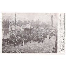 Visit of emperor in Prague