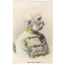 Franz Josef ve své uniformě s medailemi
