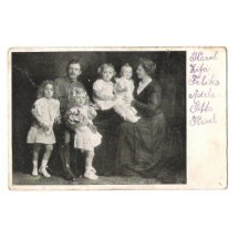 Imperial family - Karl, Zita and children Felix, Adela, Otta, Karel