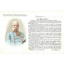  An meine Völker!, portrét císaře Franz Josefa