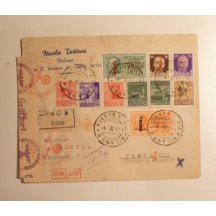 Interesting franking with Italian marks