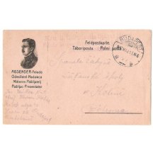 Emperor Karl - portrait with description in eight languages