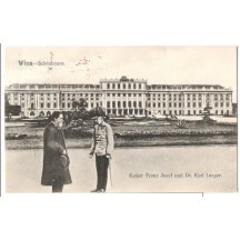 Meeting of Emperor Franz Joseph and Dr. Karl Luger in Schonbrunn