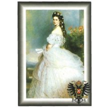 Barevná fotografie, Elisabeth s květinami