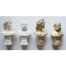  busty císaře FJI a císařovny Elisabety 