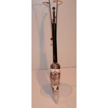 Fajfka s dvojportrétem císaře Franz Josefa a císařskou korunou