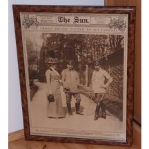 Emperor Wilhelm, Victoria and Son - The Sun newspaper 