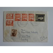 Letter with rare austrian valuation