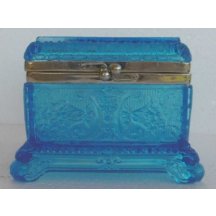 Dóza - sklo / portrét císaře