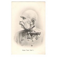 Snímek s Františkem Josefem