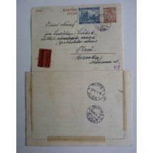 Protectorate of Bohemia - Moravia ... is interesting franking 