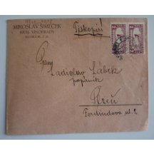 Letter - Form / two stamps Delivered 