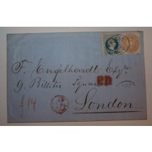 Smíšená frankatura - Triest / Londýn