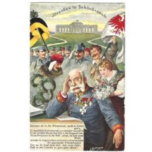 Oslava císaře vojáky