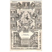 Wien , Franz Joseph and stamps
