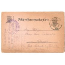 Hungarian field postcard 