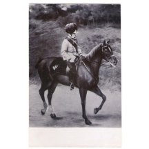 Franz Josef se projíždí na koni