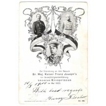 Franz Josef a Wilhelm s korunním princem