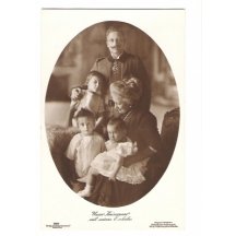 Postcard of imperial family