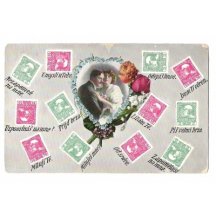 Stamps and lovers