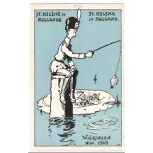 Son of emperor Wilhelm on a Saint Helen's island in Holland