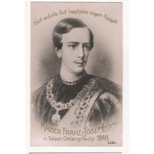 Emperor Franz Joseph youth , 1848