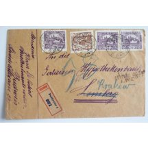 The letter is interesting franking Hradcany 