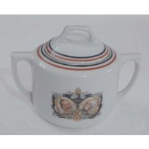 Sugar Bowl - portraits of emperors