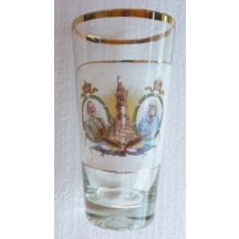 Sklenička s FJI. a WII.