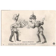 Franz Joseph and Wilhelm are shocked by messages from war