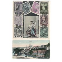 Cheb - Eger , stamps F. J.