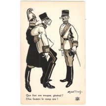 Wilhelm is sending Franz Joseph out , to solve some problem