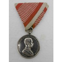 Stříbrná medaile za statečnost II.třída 