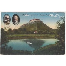 Double portraits of emperors Franz Joseph and Wilhelm - Munkács