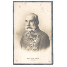 List úmrtní: císař zemřel 21.11.1916