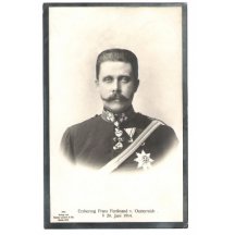 Franz Ferdinand's death certificate