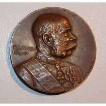  medaile s Františkem Josefem