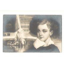 Franz Josef I. by the fountain