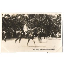 Franz Joseph on military parade - private photo