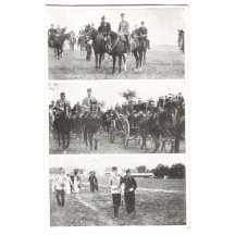 Military theme - maneuvers / Carl, Franz Ferdinand and Franz Joseph