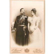 Plate photo of imperial couple ... RR! 