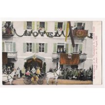 Emperor Franz Joseph in coach