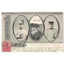 Portraits of emperors - Cabotin I. and Franz Joseph