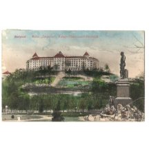 Císař Franz Joseph, Hotel Imperial, Karlovy Vary